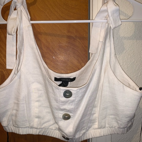Forever 21 cropped shirt - Picture 1 of 3